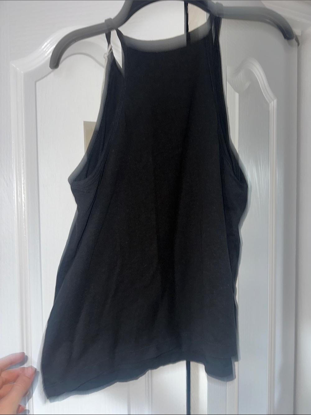 Everlane Black Ribbed High-Neck Tank - Picture 4 of 5